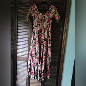 Natural Life Daisy Tiered Maxi Dress